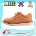 Homens elegantes guniune couro oxford sapatos